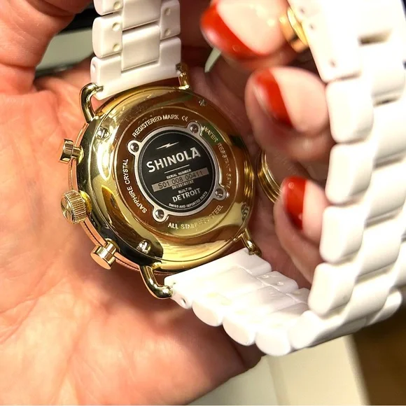 Shinola Canfield Sport Chronograph Women's Watch - Picture 3 of 9